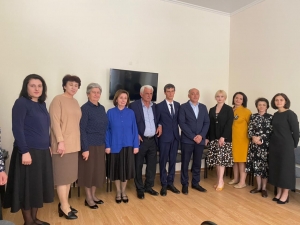 Представление коллективу заведующего отделом образования  Харазия Адамыра Вадимовича